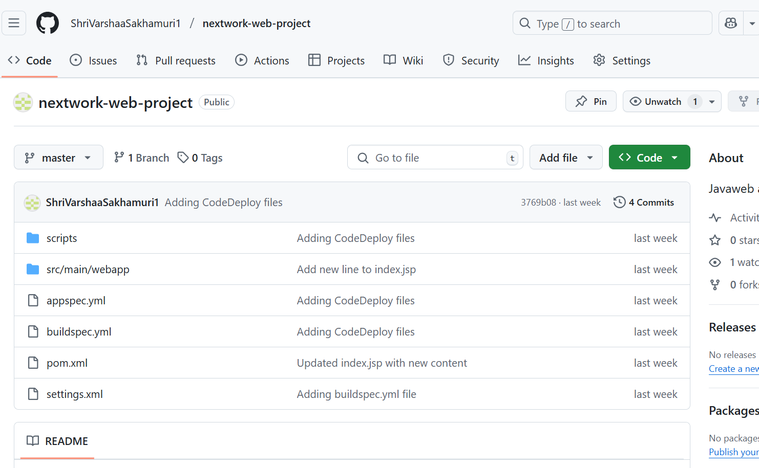Project screenshot 3
